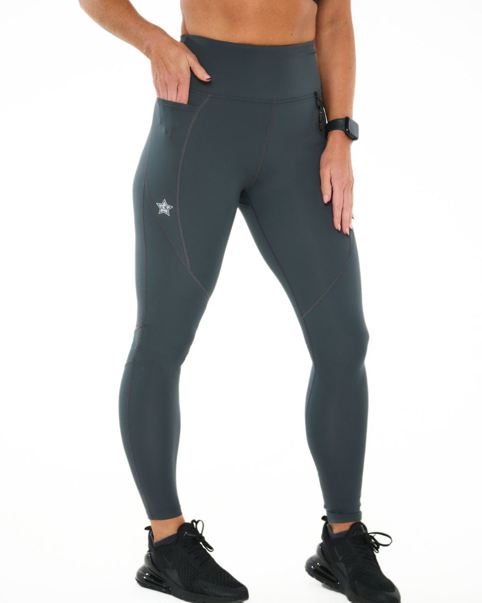 Slate grey leggings – Lola Starr