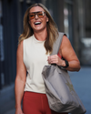 Waffle drop arm vest