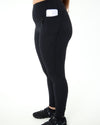 All Black star leggings