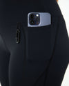 All Black star leggings
