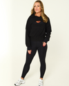 ECO - Peek-a-Boo Cropped Hoodie